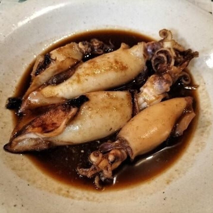 ヤリイカの煮付け かんたん!!